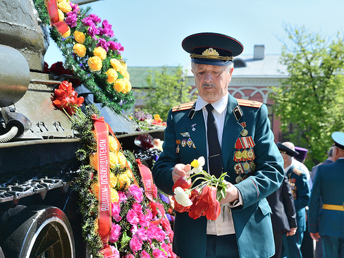 Праздничные мероприятия на площади Победы