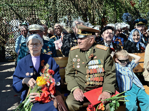 Праздничные мероприятия на площади Победы