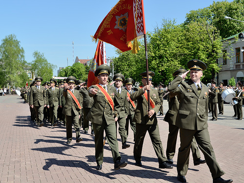 Праздничные мероприятия на площади Победы
