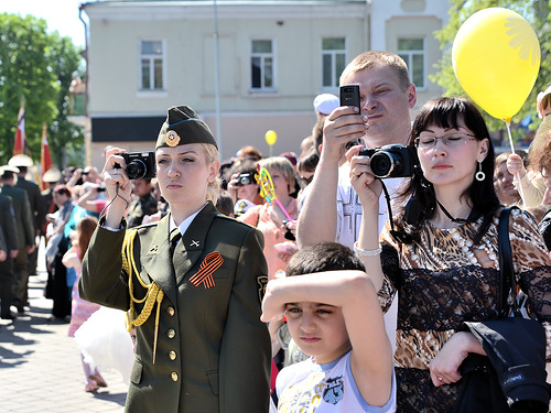 Праздничные мероприятия на площади Победы