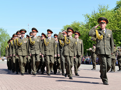 Праздничные мероприятия на площади Победы