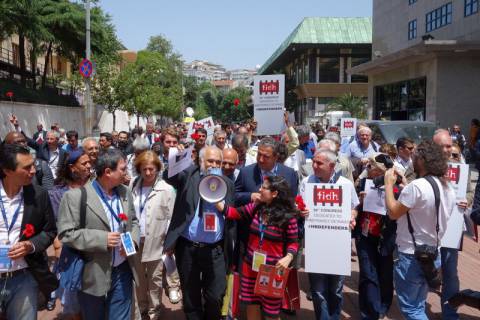 "Свободу Алесю!" - на улицах Стамбула