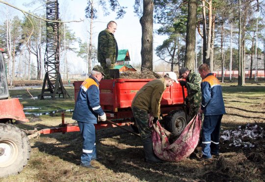 Поставчане приняли активное участие в республиканском субботнике
