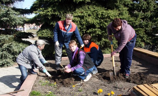Поставчане приняли активное участие в республиканском субботнике