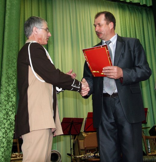 Образцовый духовой оркестр поставского профтехколледжа отметил 20-летний юбилей (+фото)