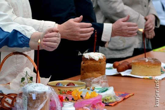 Пасхальное освящение