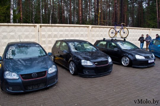 В Молодечненском районе прошел Stance-фестиваль «заниженных» автомобилей (фото)