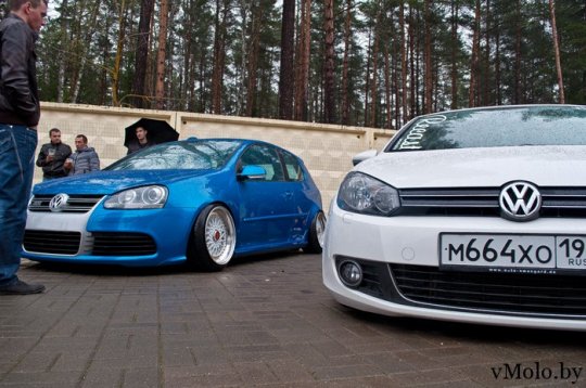 В Молодечненском районе прошел Stance-фестиваль «заниженных» автомобилей (фото)