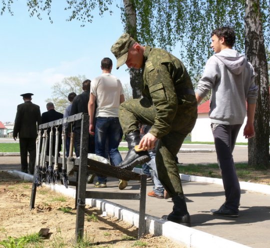 120-я зенитная ракетная бригада открыла двери в день праздника части