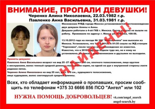 Девушки, тела которых нашли под Геленджиком, оказались минскими медсестрами и последователями «анастасийцев»