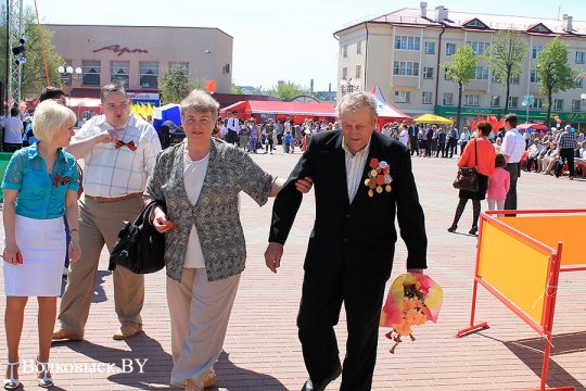 День Победы в Волковыске (фотоотчет)
