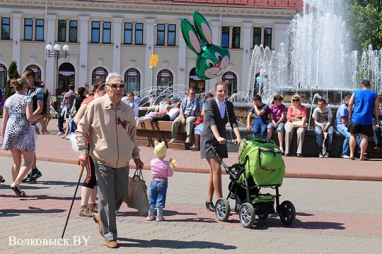 День Победы в Волковыске (фотоотчет)