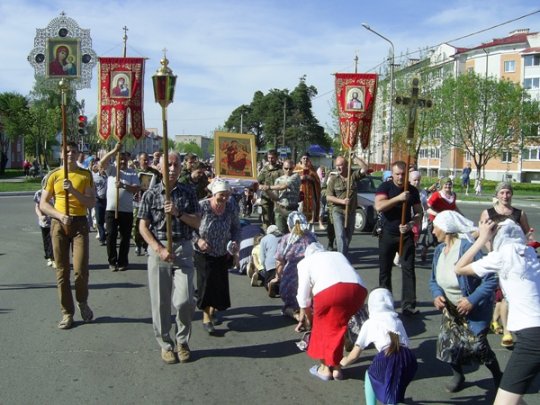 Крестный ход в г. Ганцевичи 10 мая (фоторепортаж)