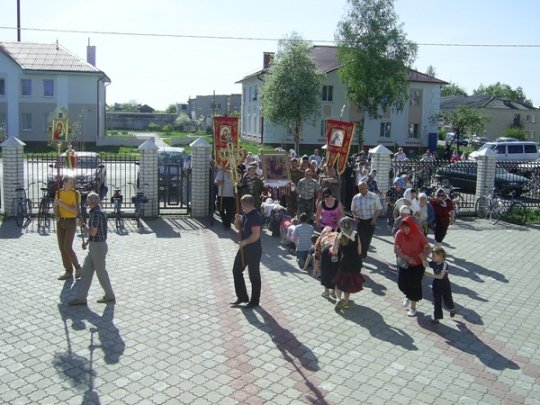 Крестный ход в г. Ганцевичи 10 мая (фоторепортаж)