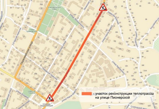 Движение на Пионерской в Могилёве ограничат с 25 мая (карта)