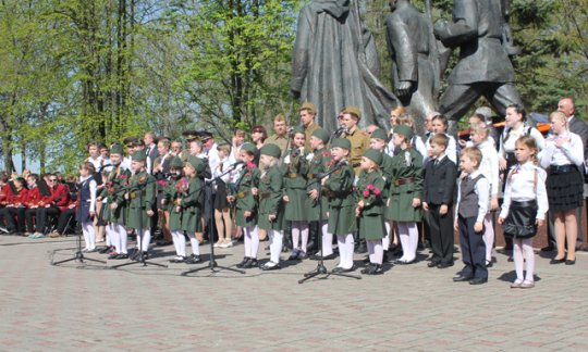 Город отпраздновал День Победы