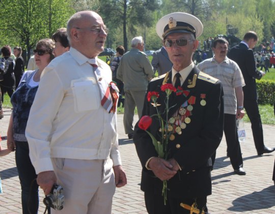 Город отпраздновал День Победы
