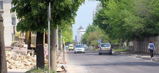 Масштабная реконструкция в Гродно: Буденного все еще открыта, на Дзержинского перекрыли лишь часть улицы