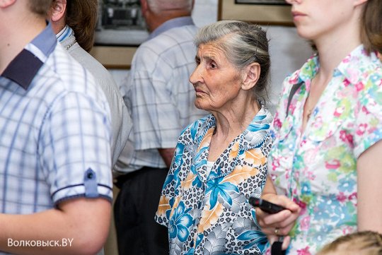 Открытие выставки Петра Волынцевича