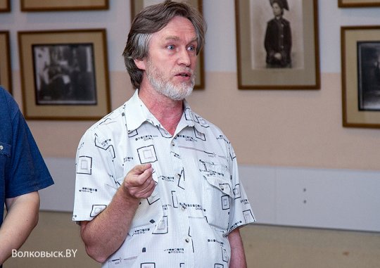 Открытие выставки Петра Волынцевича