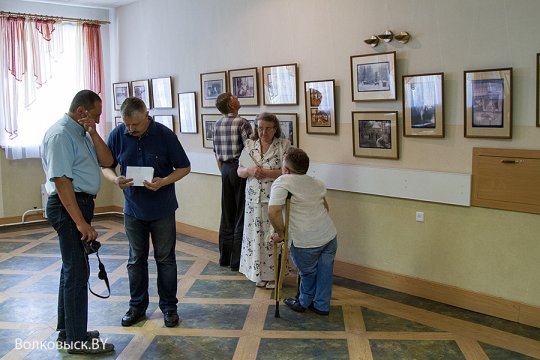 Открытие выставки Петра Волынцевича