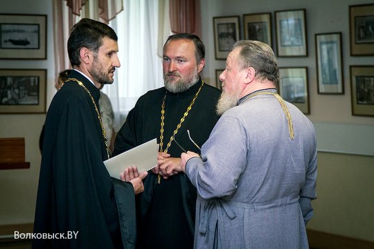 Открытие выставки Петра Волынцевича