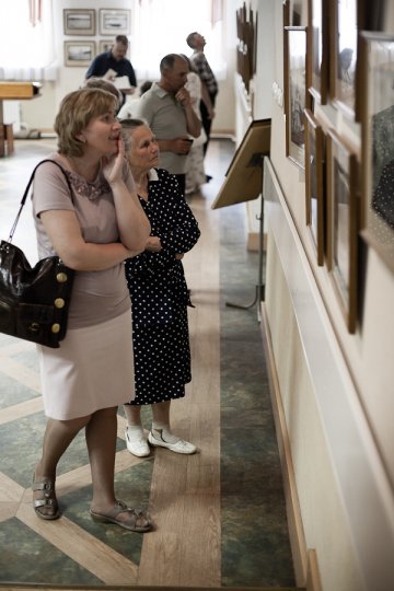 Фото с выставки Павла Волынцевича от Анатолия Валюка