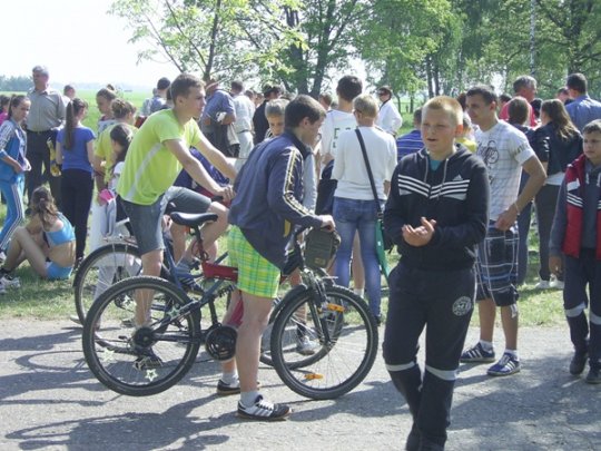Первенство района па легкоатлетическому кроссу