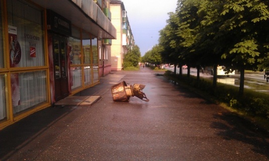 Гроза в Бобруйске