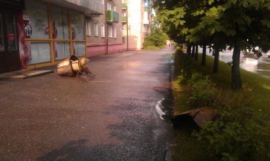 Гроза в Бобруйске