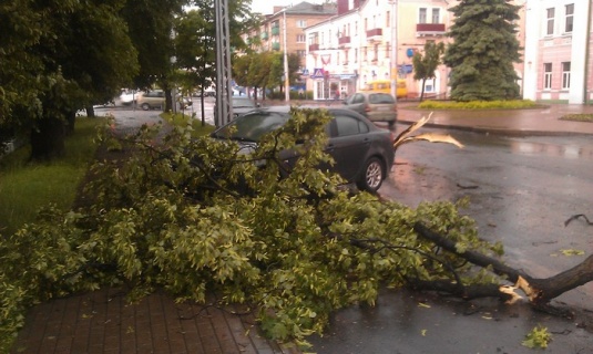 Гроза в Бобруйске