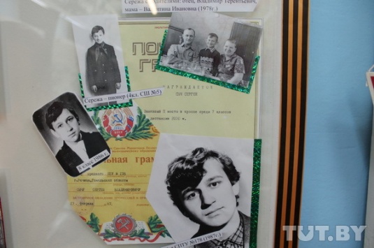 В Речице открыли памятную доску в честь погибшего пограничника Сергея Сыча (фото)