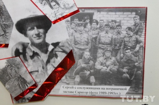 В Речице открыли памятную доску в честь погибшего пограничника Сергея Сыча (фото)