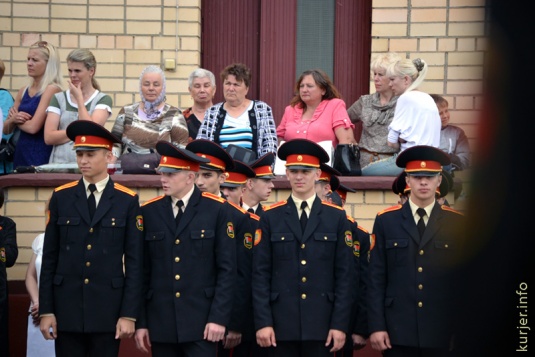 Выпускников-кадетов в Слуцке напутствовал космонавт