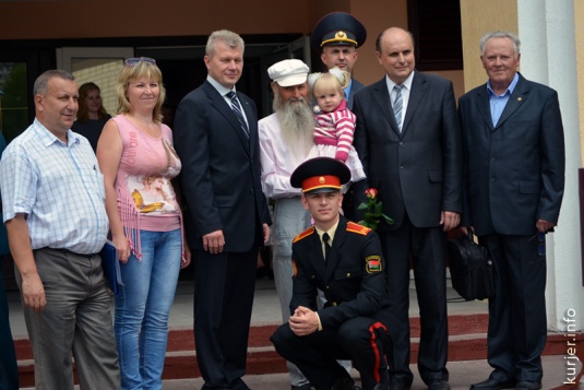 Выпускников-кадетов в Слуцке напутствовал космонавт