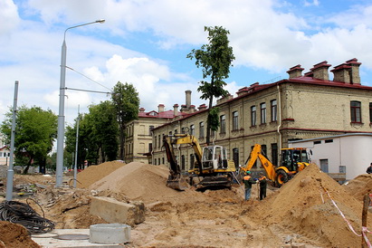 Движение от площади Тызенгауза до улицы Островского в Гродно закроют с 3 июня