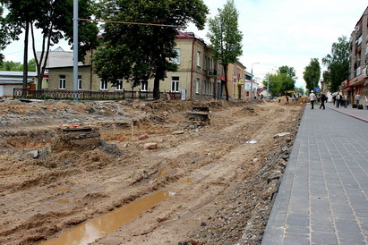 Движение от площади Тызенгауза до улицы Островского в Гродно закроют с 3 июня
