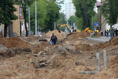 Движение от площади Тызенгауза до улицы Островского в Гродно закроют с 3 июня