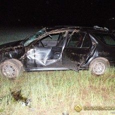 Не «удержал» автомобиль на гравийной дороге