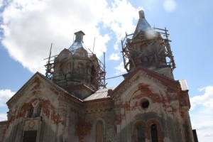 Водосвятный молебен у Свято-Вознесенского храма в д. Забычанье отслужили на Вознесение Господне.