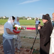 Освящение малого храма в честь Введения во храм Пресвятой Богородицы в Волковыске