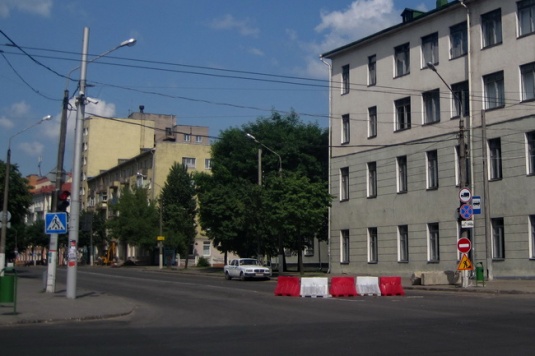 Пионерскую в Могилёве перекрыли 31 мая — фоторепортаж (карта)