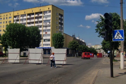 Пионерскую в Могилёве перекрыли 31 мая — фоторепортаж (карта)