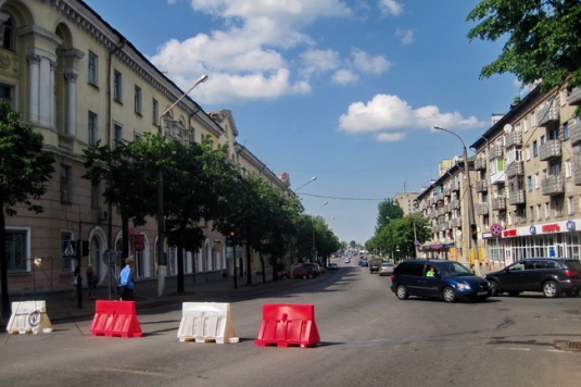 Пионерскую в Могилёве перекрыли 31 мая — фоторепортаж (карта)