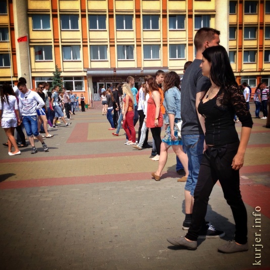 Депеша дня. 31.05.13. Большое оживление в центре Слуцка