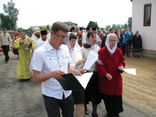 Освящение Храма архангела Михаила в Денисковичах 1 июня 2013 года (фоторепортаж)