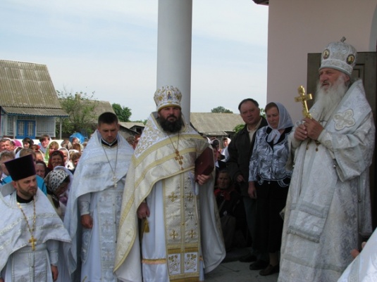 Освящение Храма архангела Михаила в Денисковичах 1 июня 2013 года (фоторепортаж)
