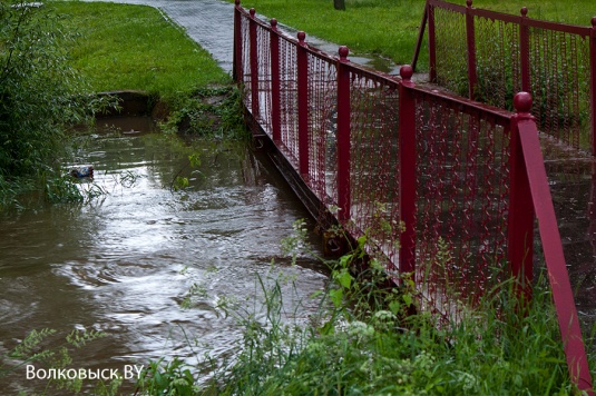 Волковыя вышла из берегов