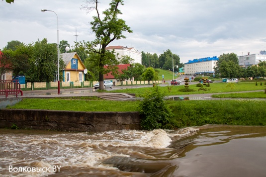 Волковыя вышла из берегов