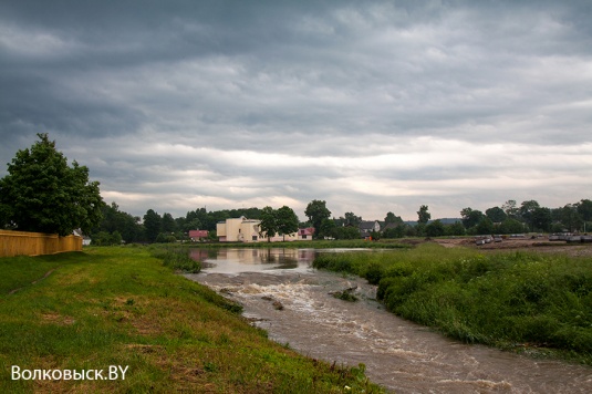 Волковыя вышла из берегов